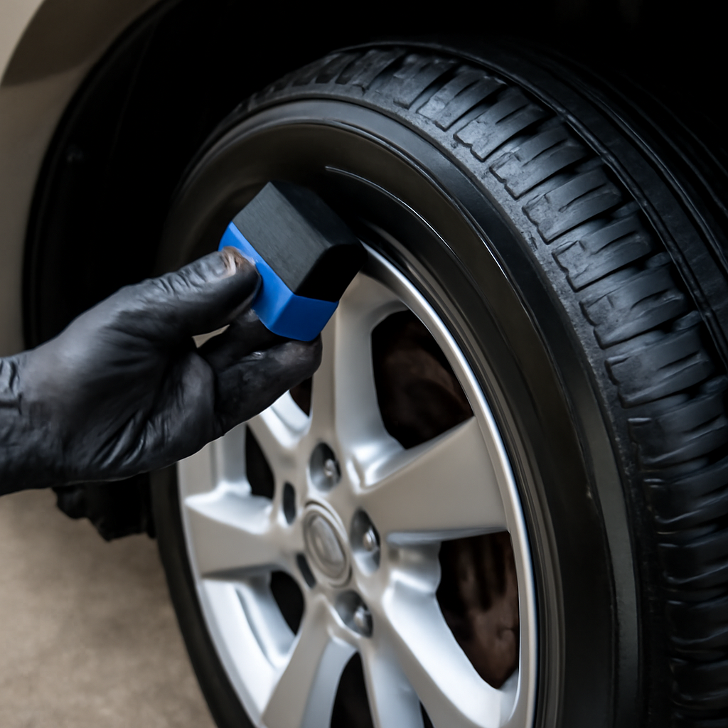 Как правильно чернить резину на авто в домашних условиях и зачем это нужно для продления срока службы и улучшения внешнего вида шин