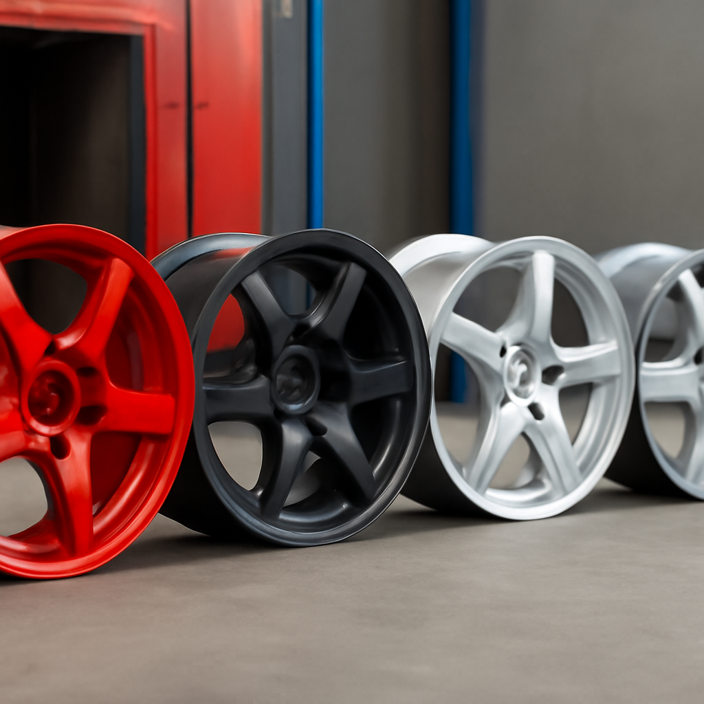 Покраска дисков во Владимире: порошковая и литая, цены на услуги и качество выполнения