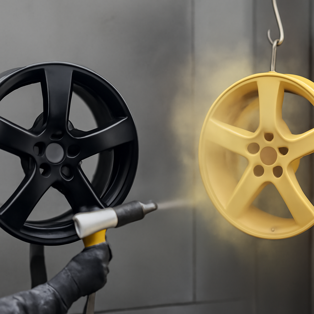 Покраска дисков в Минске: как выбрать между порошковой, полимерной и покраской литых дисков для идеального вида и долговечности