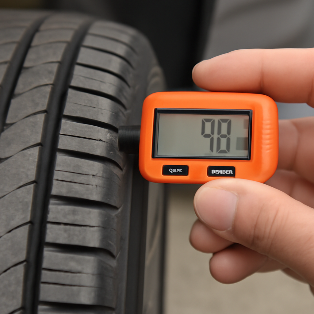 Как правильно использовать индикатор износа шины и датчик износа шин для безопасной езды