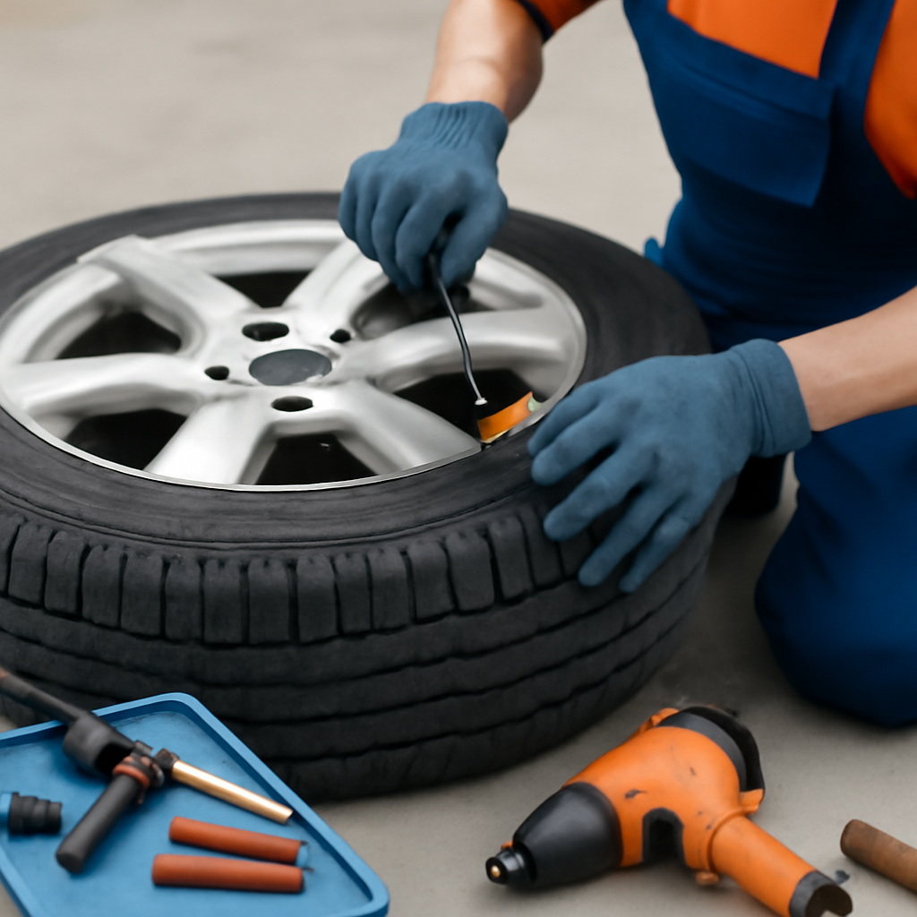 Профессиональный ремонт шин и автошин: как сохранить безопасность и увеличить срок службы колес