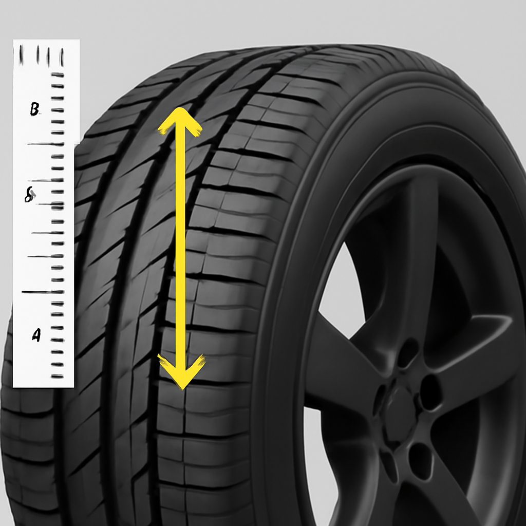 Как правильно рассчитать высоту профиля шины в сантиметрах и определить ее по размеру с помощью формулы