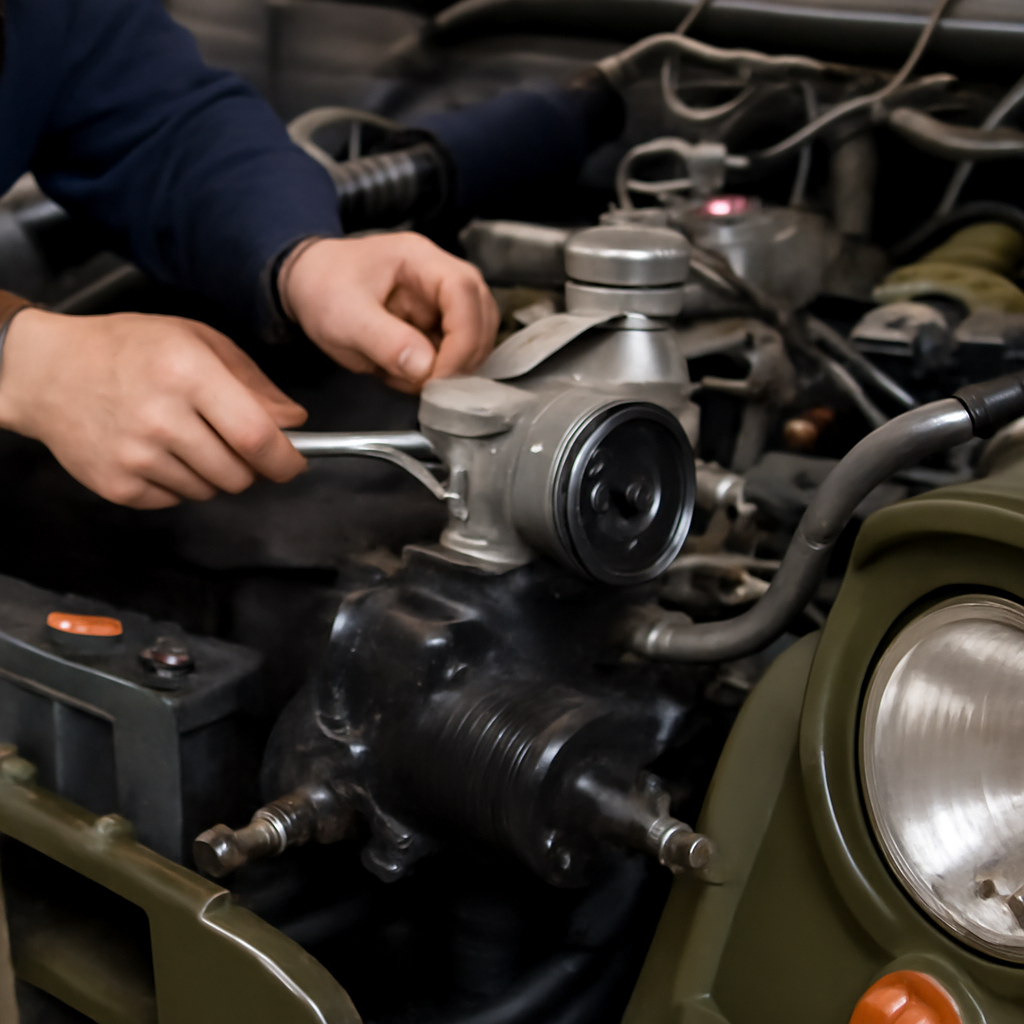 Комплексный ремонт гидроусилителя руля и насоса гидроусилителя уаз хантер для восстановления безопасности и комфорта управления