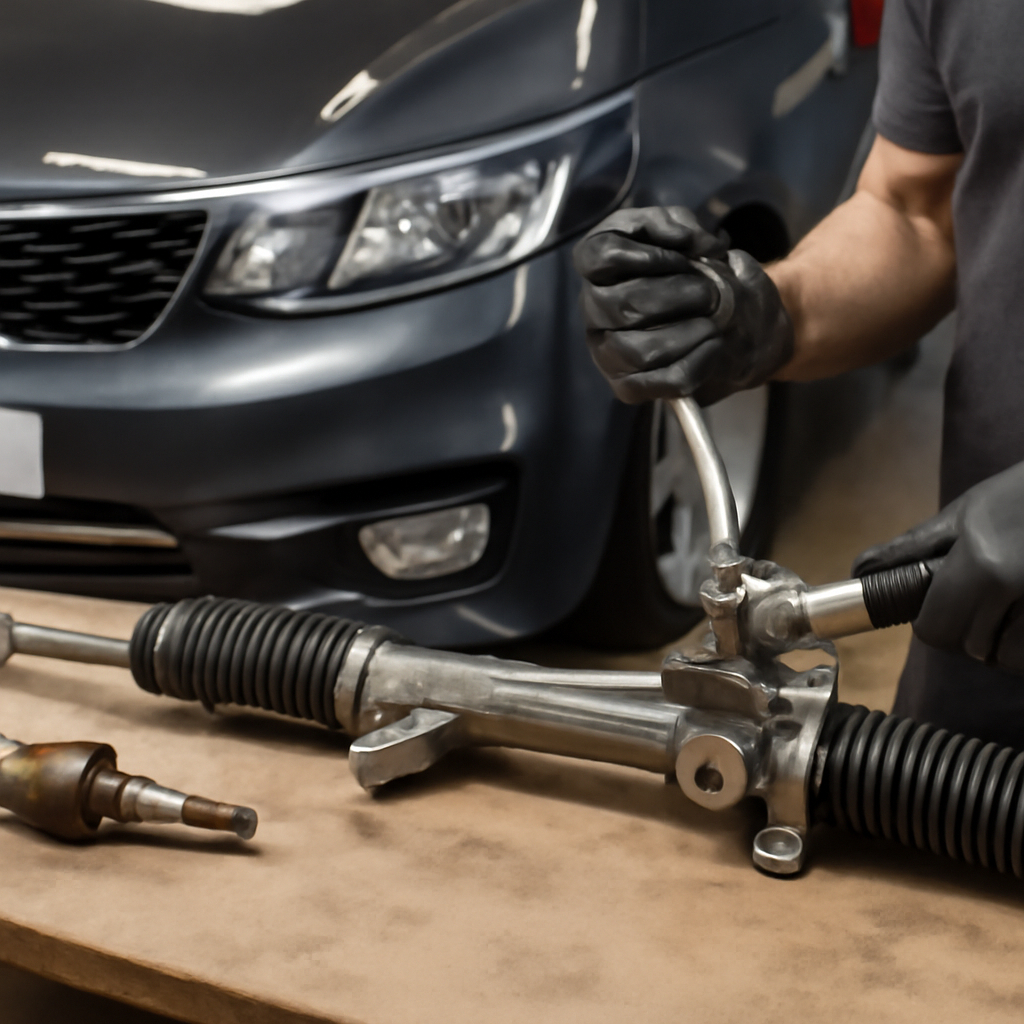 Ремонт рулевой рейки Kia Rio 3: цена и особенности восстановления рулевой системы Kia Rio