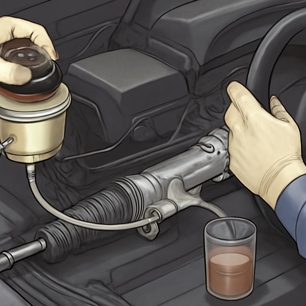 Как правильно прокачать рулевую рейку после замены для обеспечения безопасности и комфортного управления автомобилем