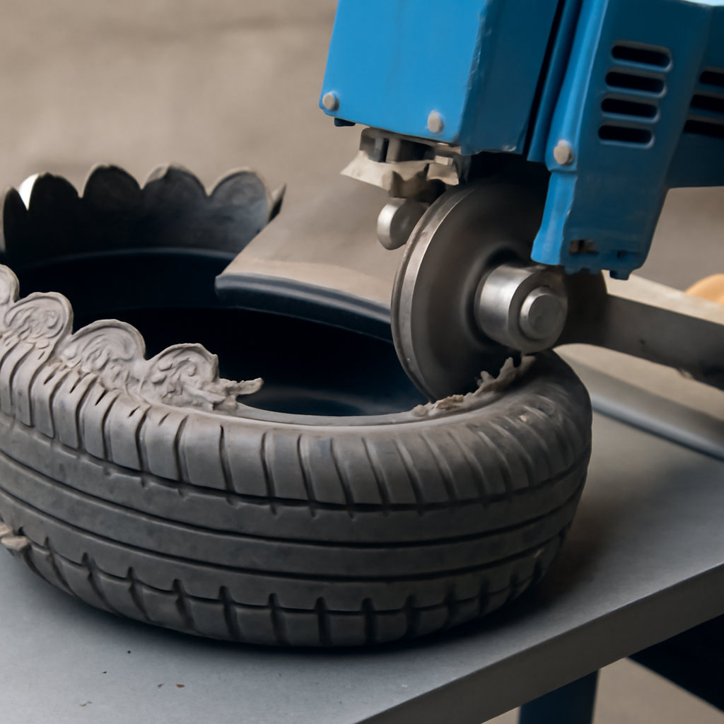 Лучшие способы и инструменты для разрезания автомобильных покрышек: как безопасно и эффективно использовать ножи, пилы и другие средства для создания клумб и декоративных изделий