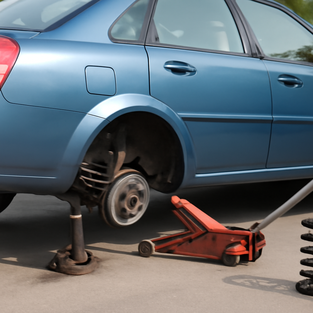 Полное руководство по замене задних пружин Chevrolet Lacetti: седан хэтчбек и универсал