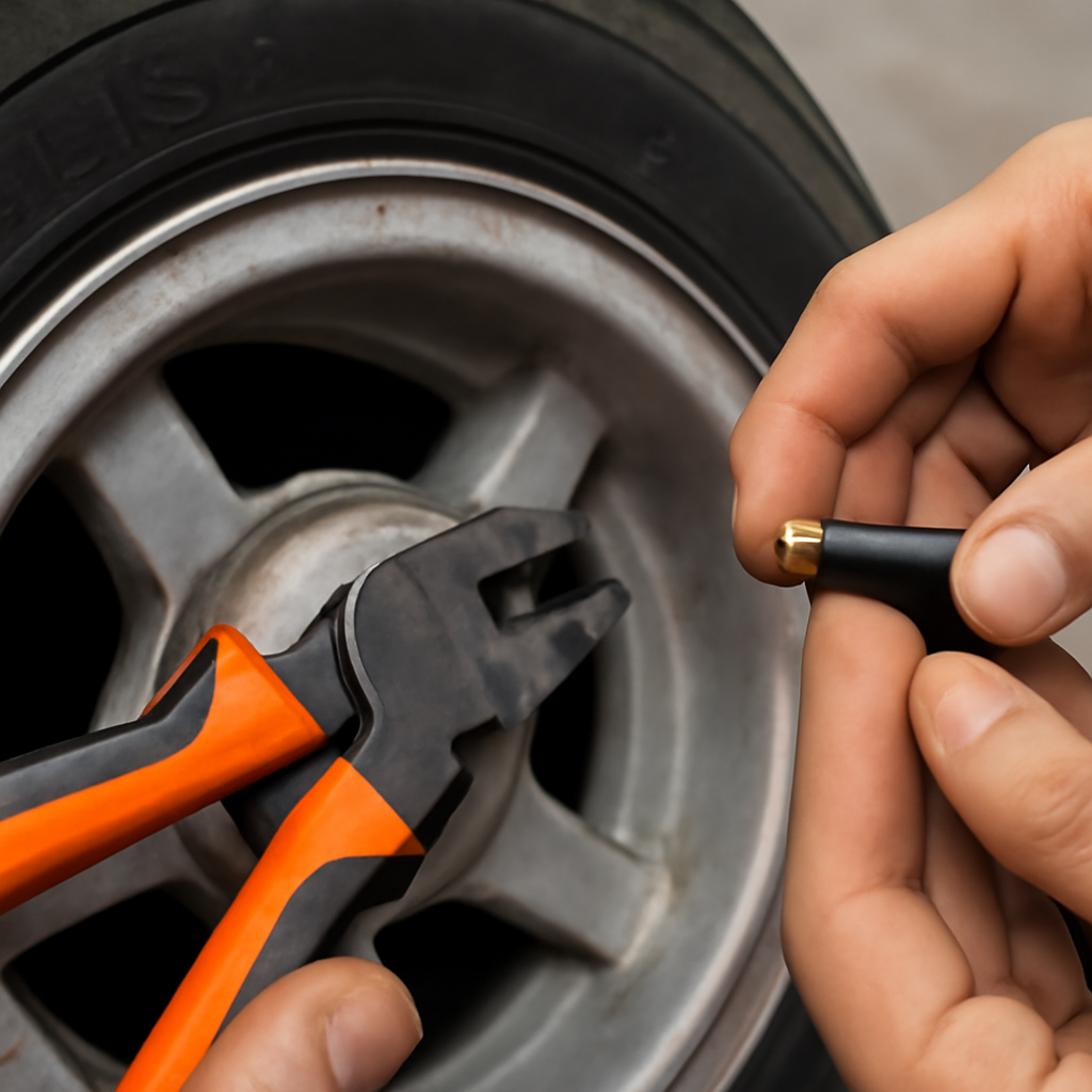 Как правильно заменить ниппель и пипку на бескамерной шине для надежной герметичности и безопасной эксплуатации