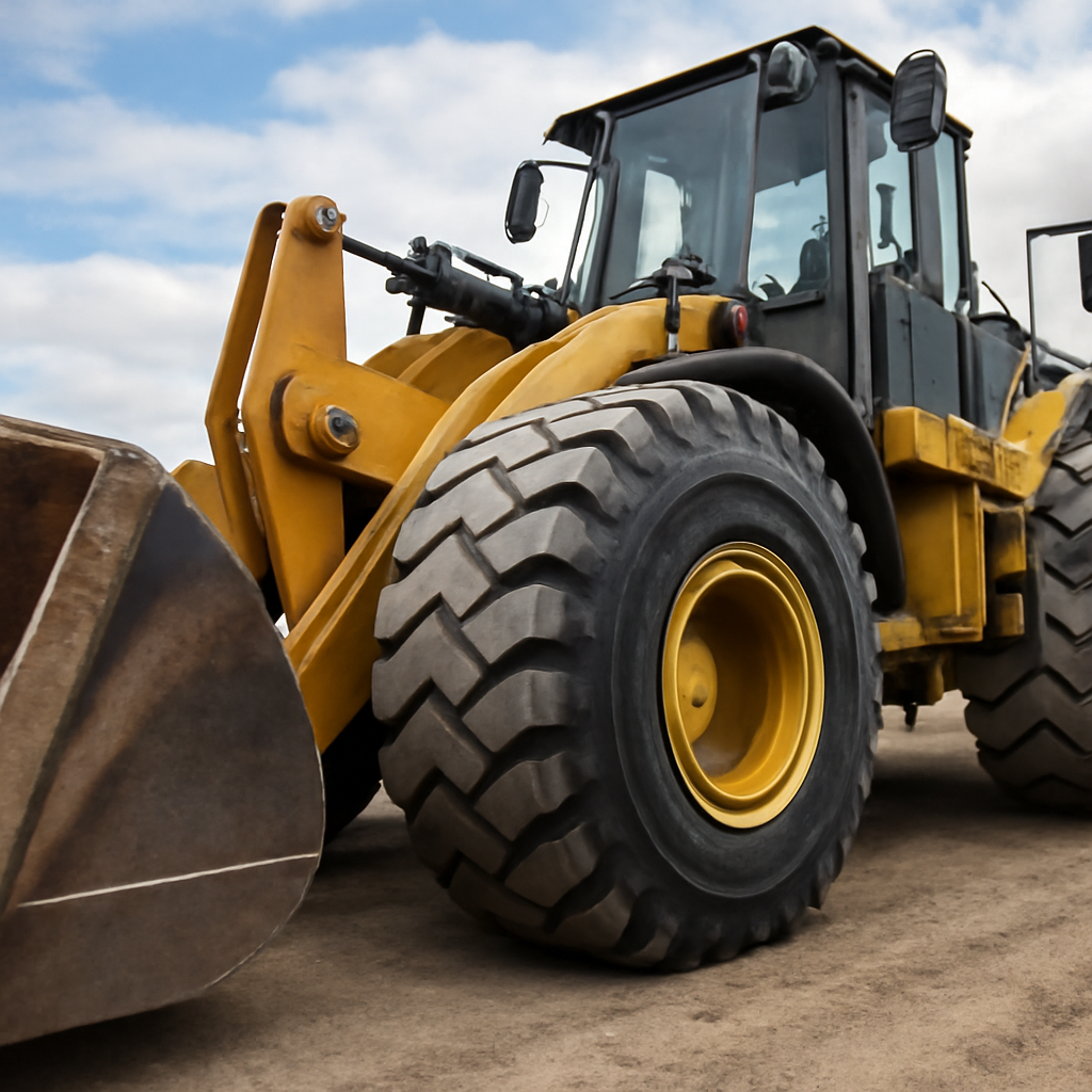 Выбор оптимальных шин для фронтальных погрузчиков: ключевые особенности и советы по эксплуатации