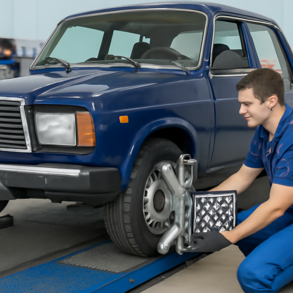 Как выполнить регулировку и сделать сход развал на ваз 2107 своими руками для идеальной управляемости