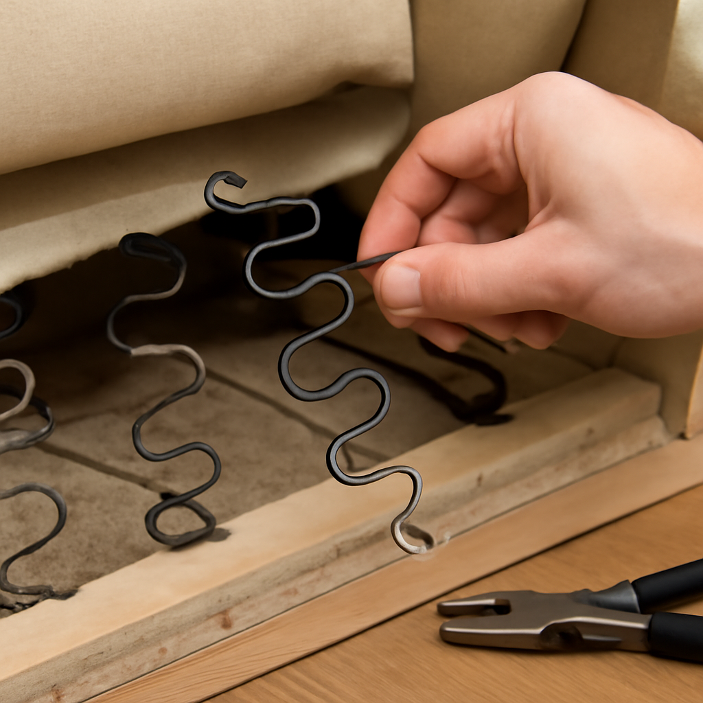 Как заменить пружины в диване своими руками: пошаговое руководство по ремонту и обновлению мягкой мебели