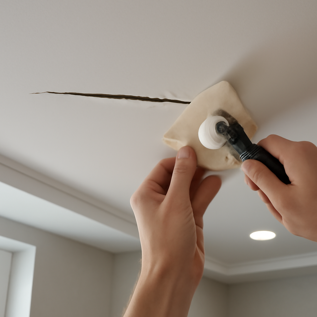 Ремонт натяжных потолков после пореза в Москве: цена и особенности восстановления