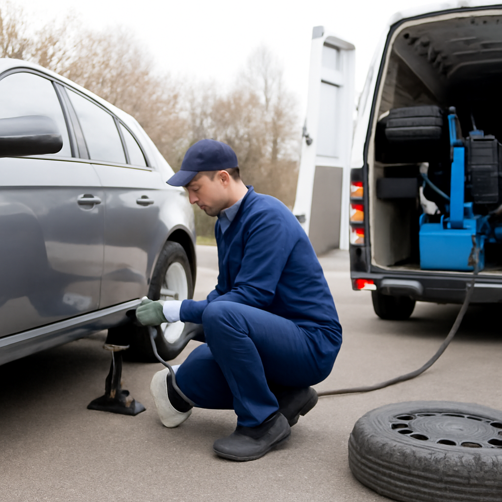 Круглосуточный выездной шиномонтаж в Иваново: профессиональные услуги по телефону