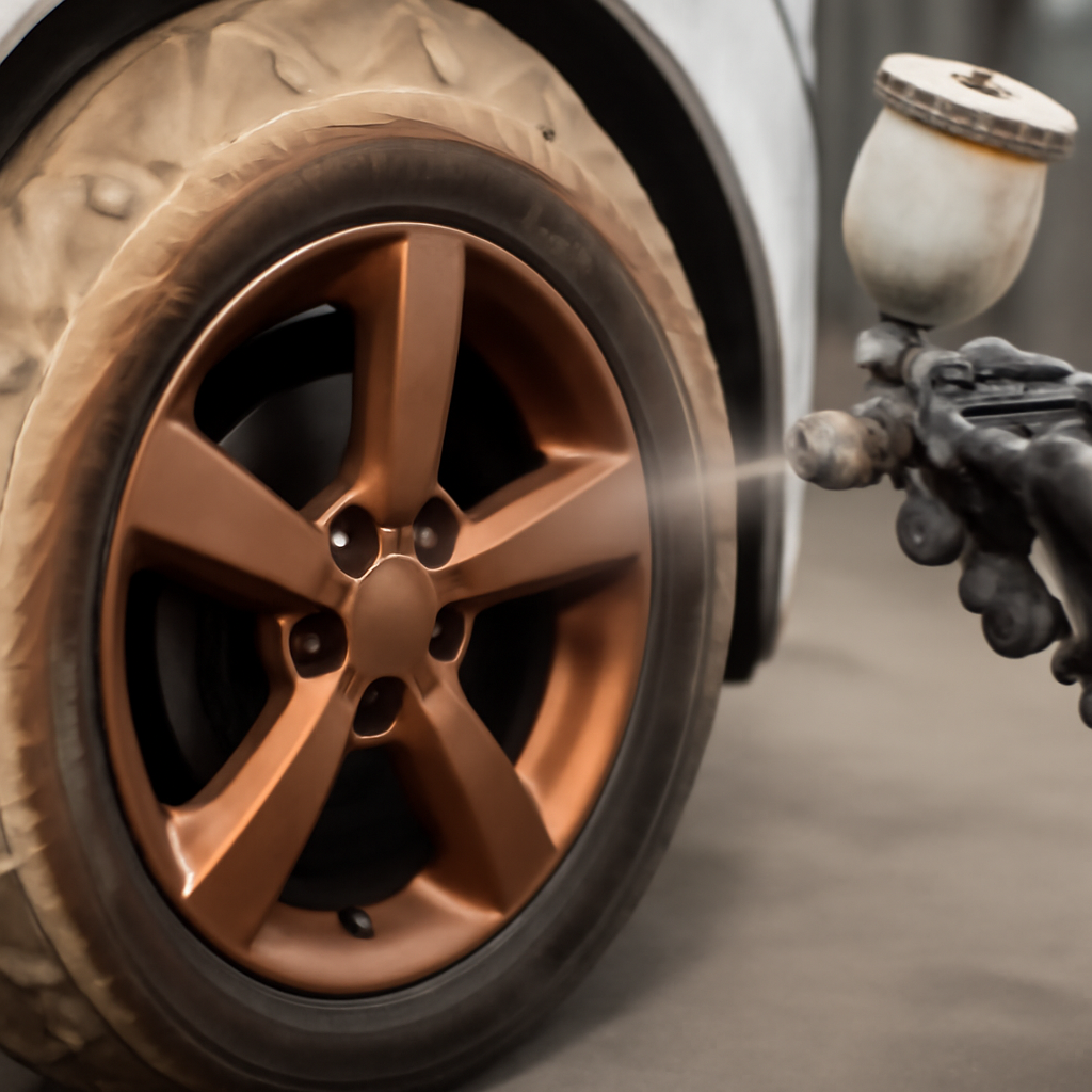 Покраска дисков без снятия резины и снятия с автомобиля: как обновить внешний вид колес быстро и без лишних затрат