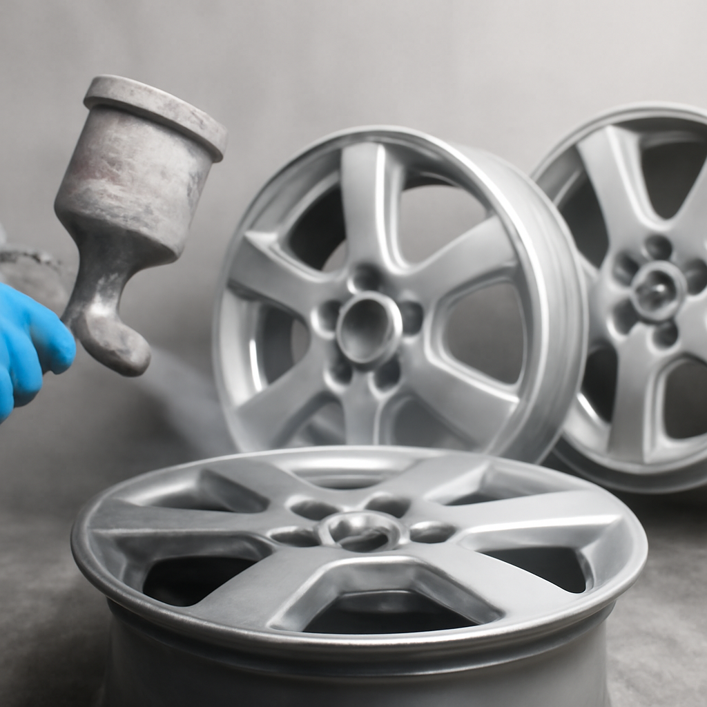 Стоимость покраски дисков R16 и R17: цена и факторы, которые влияют на цену услуги