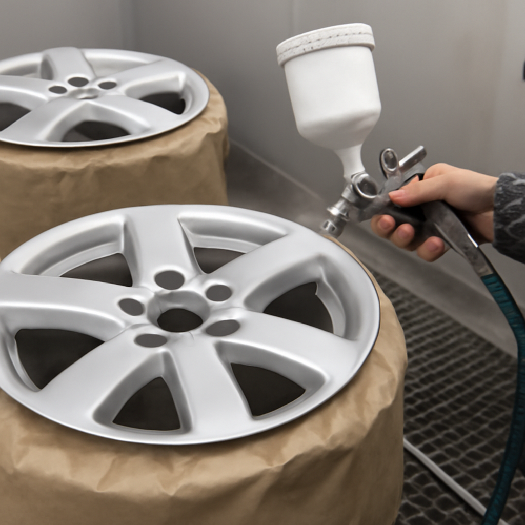 Стоимость покраски дисков R17 и R16: цены и особенности процесса окраски колес различных размеров