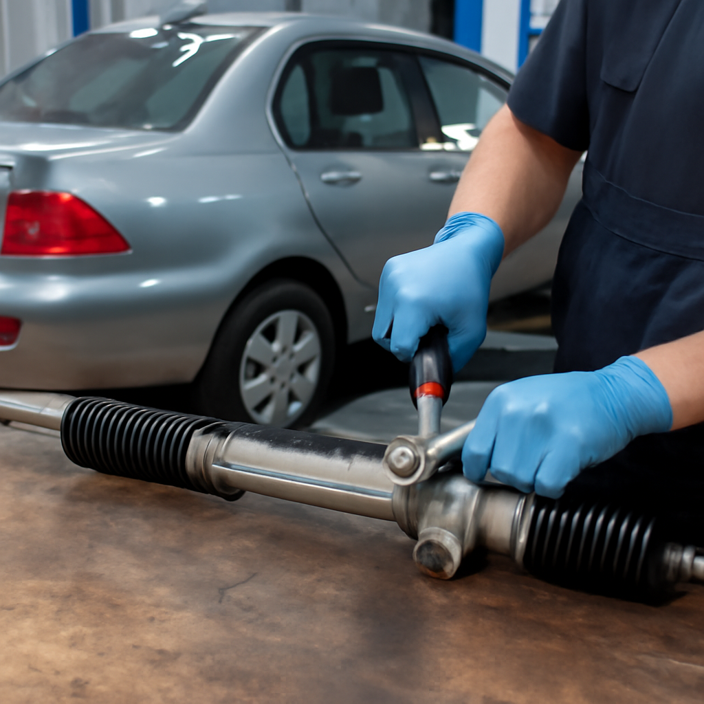 Ключевое руководство по ремонту рулевой рейки Mitsubishi Lancer 9: особенности и пошаговая инструкция для двигателей 1.6