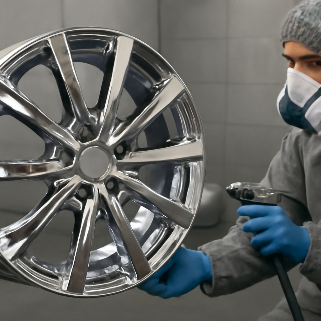 Покраска дисков хромом в Москве: цена и особенности профессиональной обработки колес