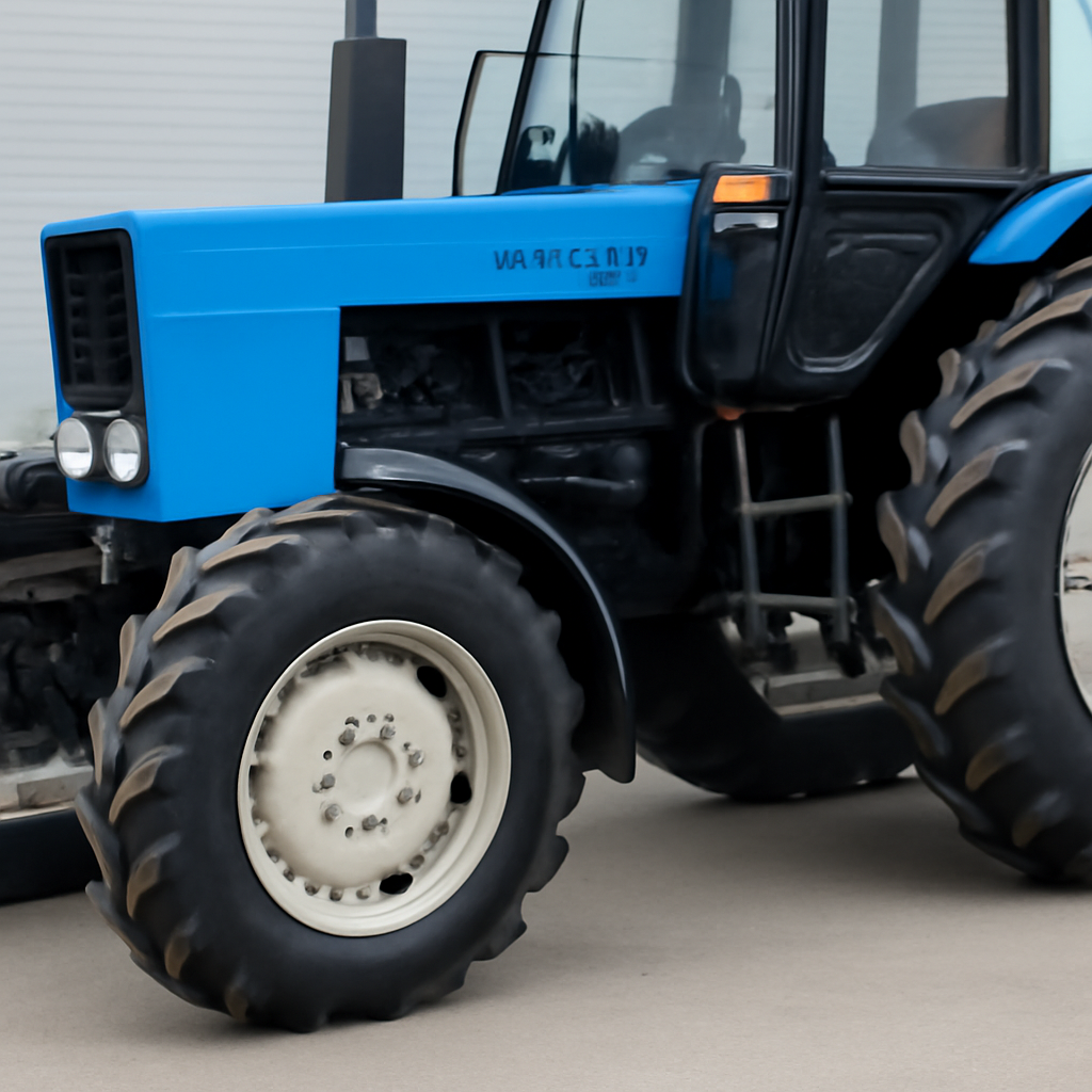 МТЗ 82: оптимальный размер передних и задних шин для надежной эксплуатации техники