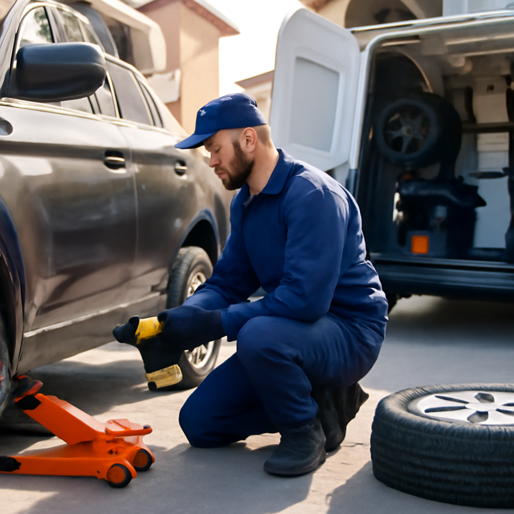 Выездной шиномонтаж в Тюмени круглосуточно: быстрое и надежное обслуживание прямо у вашего дома или на дороге