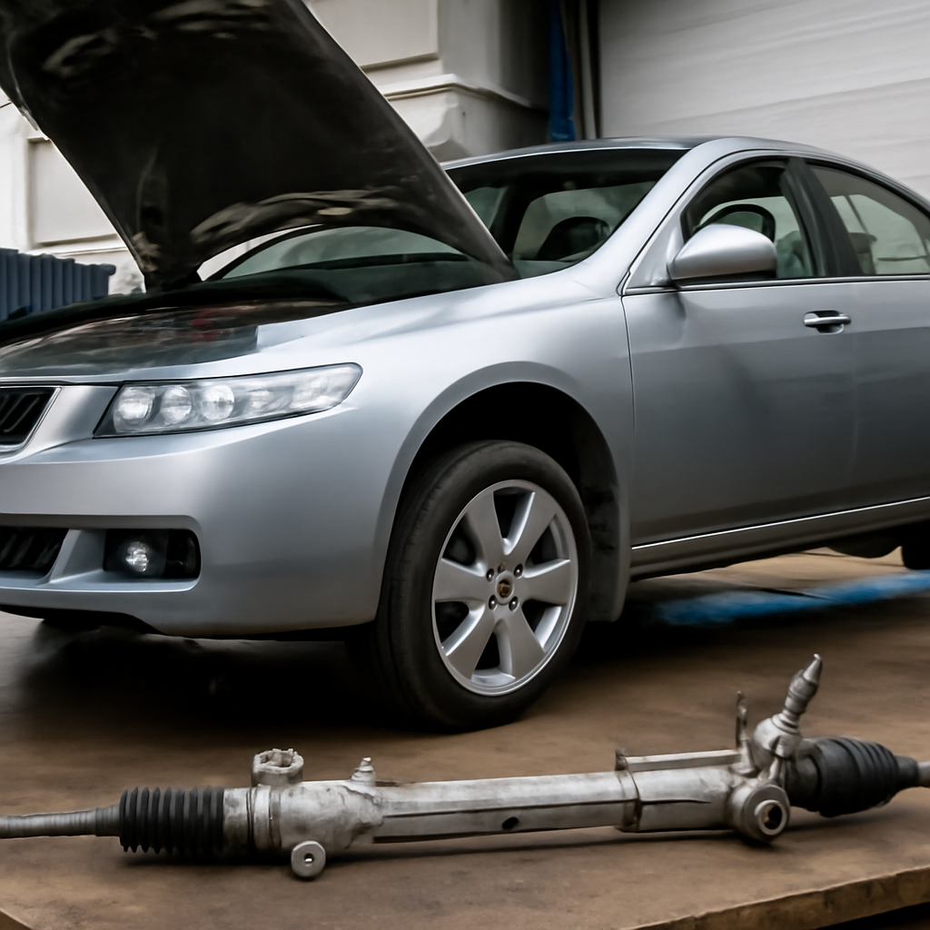 Как правильно выполнить замену и ремонт рулевой рейки на Honda Accord 7 для надежной управляемости