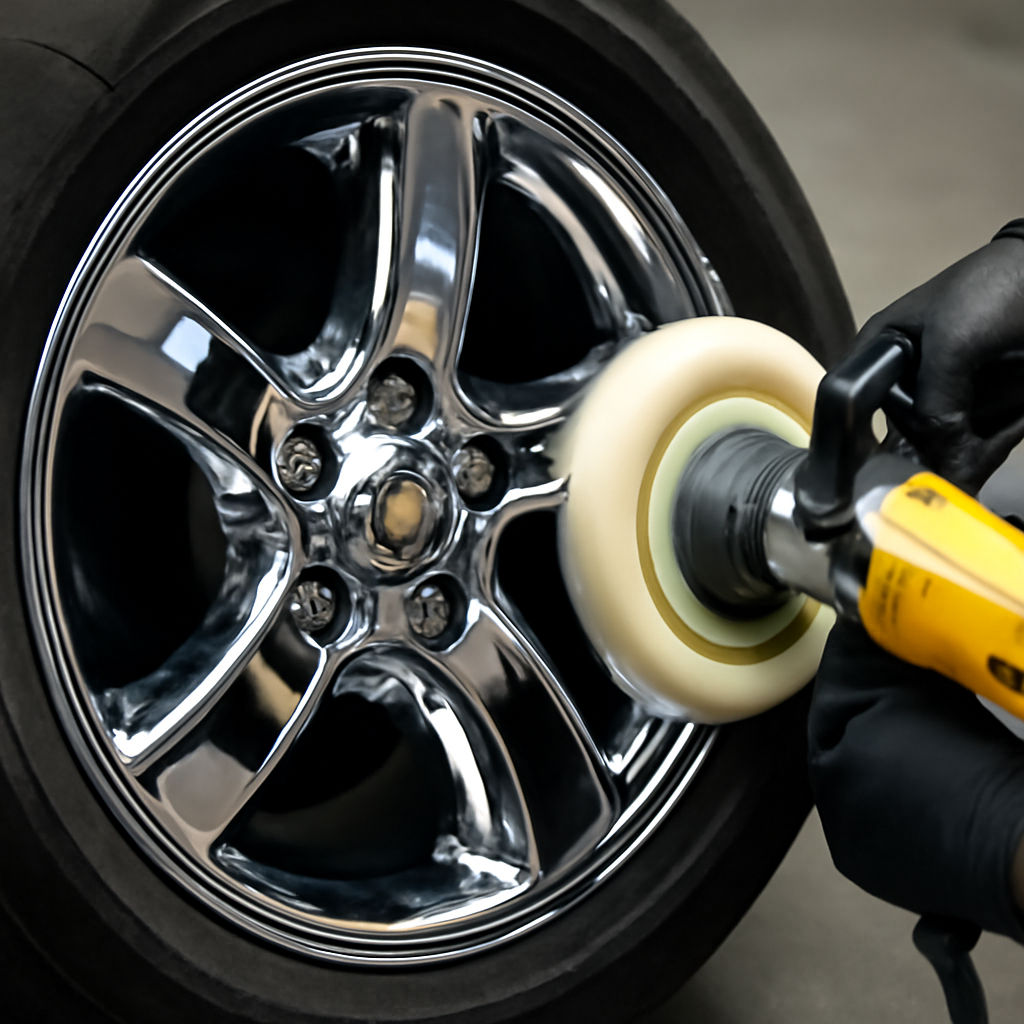 Эффективные методы полировки хромированных и хромированных дисков для придания им яркого сияния и защиты от коррозии