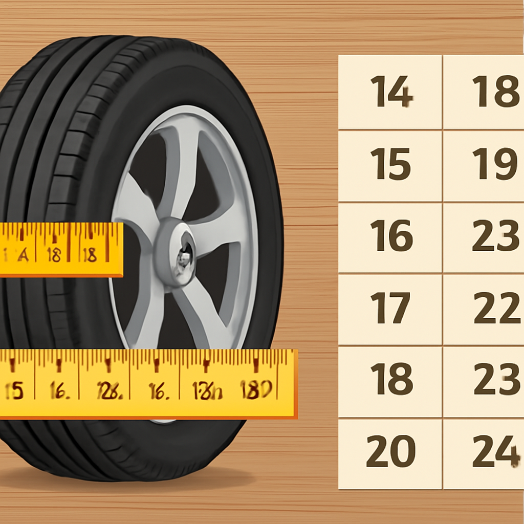 Таблица размеров шин в дюймах и сантиметрах: как выбрать правильный размер для автомобиля