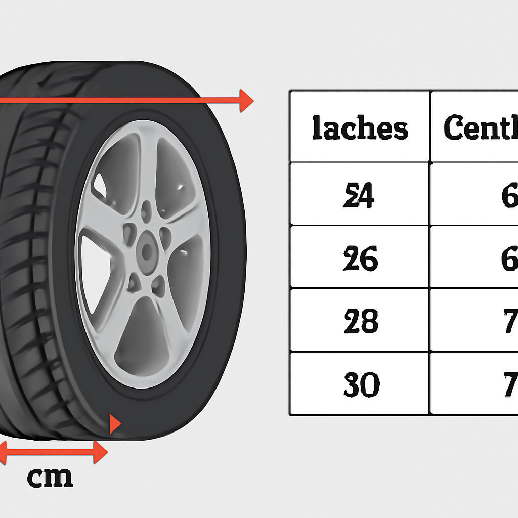 Таблица размеров шин в дюймах и сантиметрах: как правильно выбрать и определить размер шин для автомобиля и велосипедов