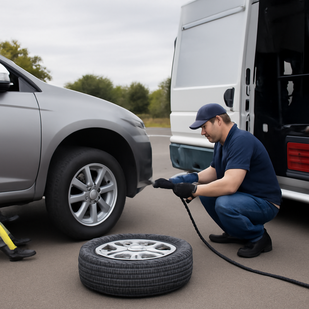 Выездной шиномонтаж в Уфе круглосуточно — удобное решение для быстрого ремонта и обслуживания шин прямо у вас дома или в дороге