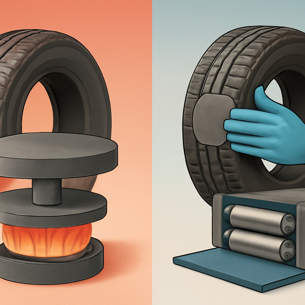 Горячая и холодная вулканизация шин: что это такое простыми словами, технология и процесс вулканизации резины