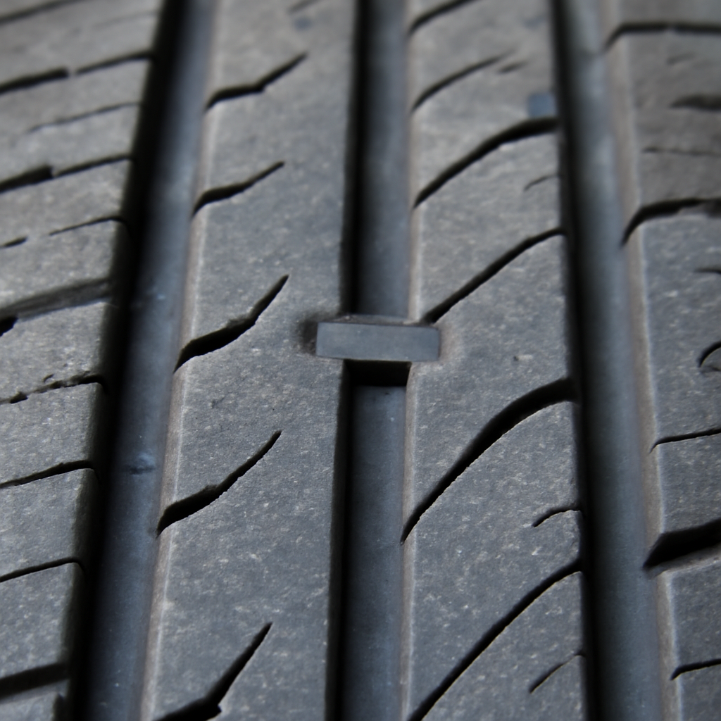 Где находится индикатор износа на шинах и как определить его состояние по фото