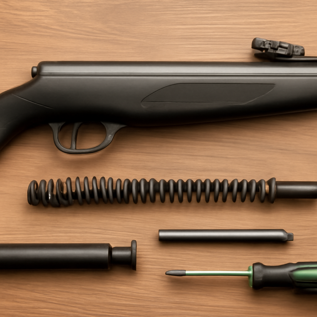 Как правильно заменить пружину на пневматической винтовке Hatsan 125: пошаговая инструкция и советы