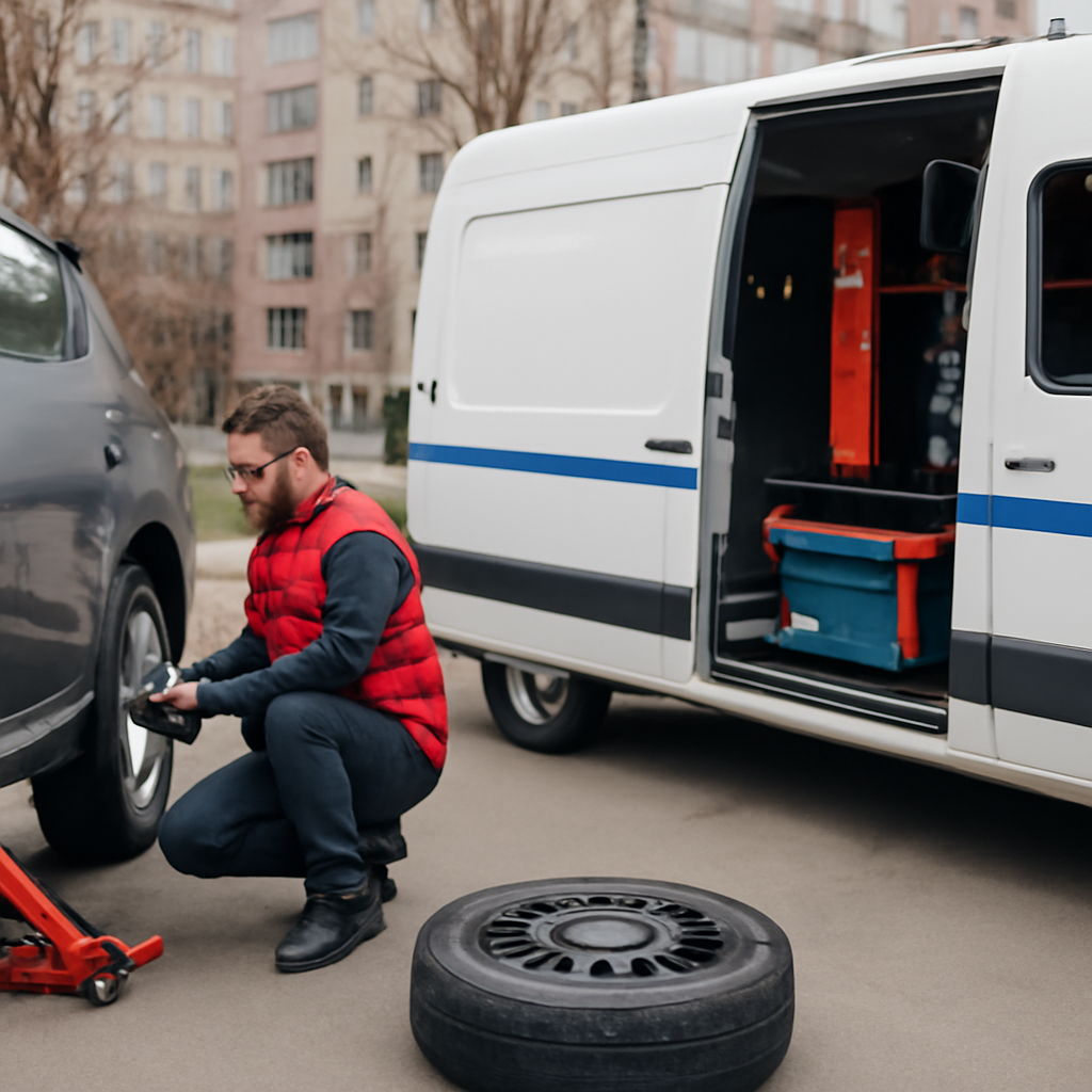 Комплексный выездной шиномонтаж в Выборгском районе Санкт-Петербурга для быстрого и качественного обслуживания авто