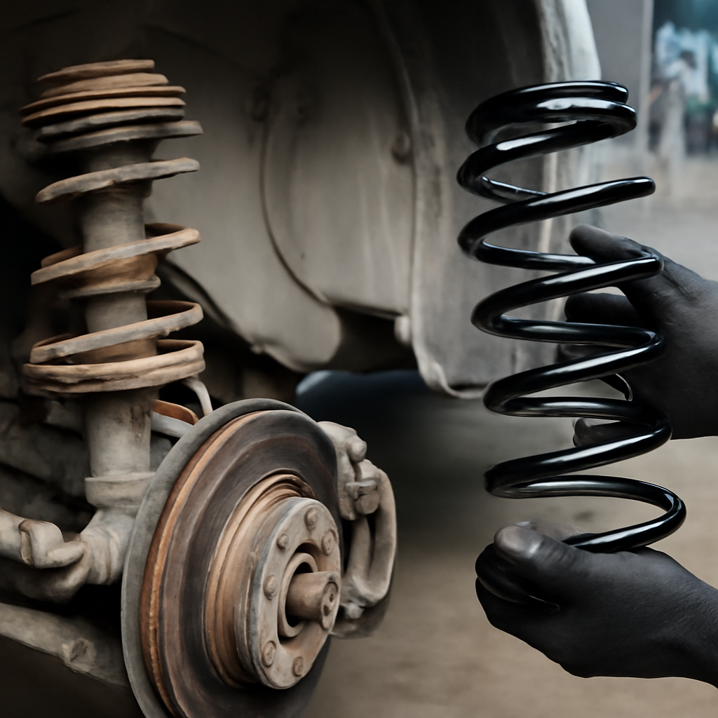 Стоимость замены передних пружин подвески авто: от чего зависит цена и как правильно выбрать услугу