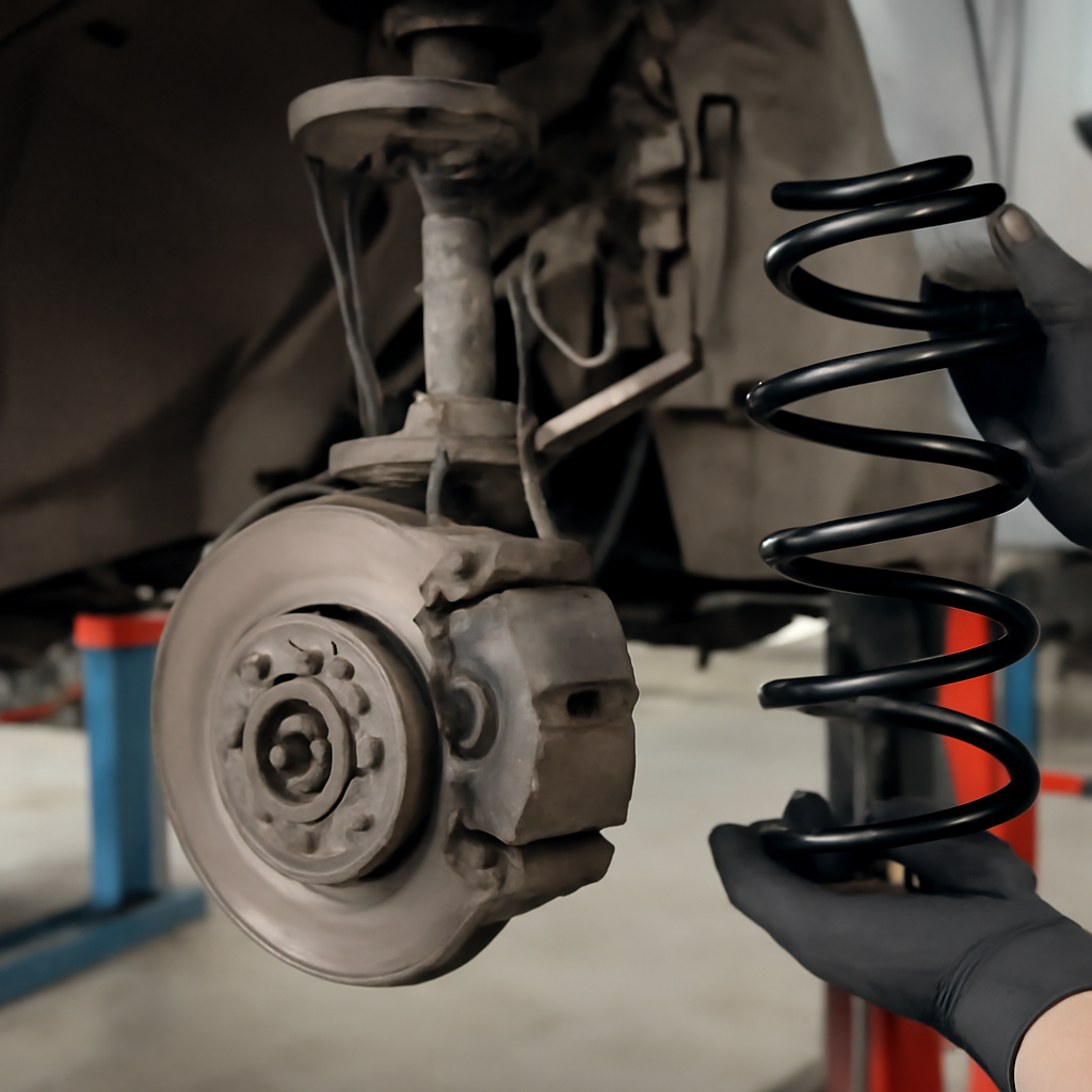 Стоимость замены передних пружин подвески: цены на замену, фото и советы по выбору