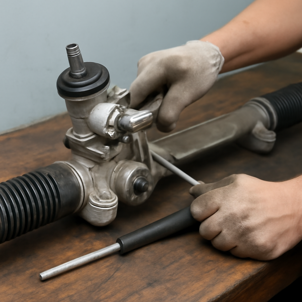 Эффективный ремонт рулевой рейки ВАЗ 2112 с гидроусилителем для восстановления точности управления