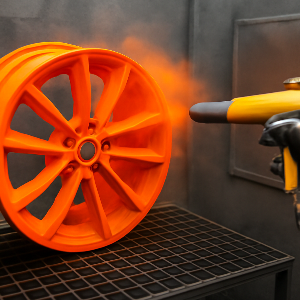 Покраска дисков в Краснодаре: эффективная порошковая покраска для долговечного и яркого покрытия