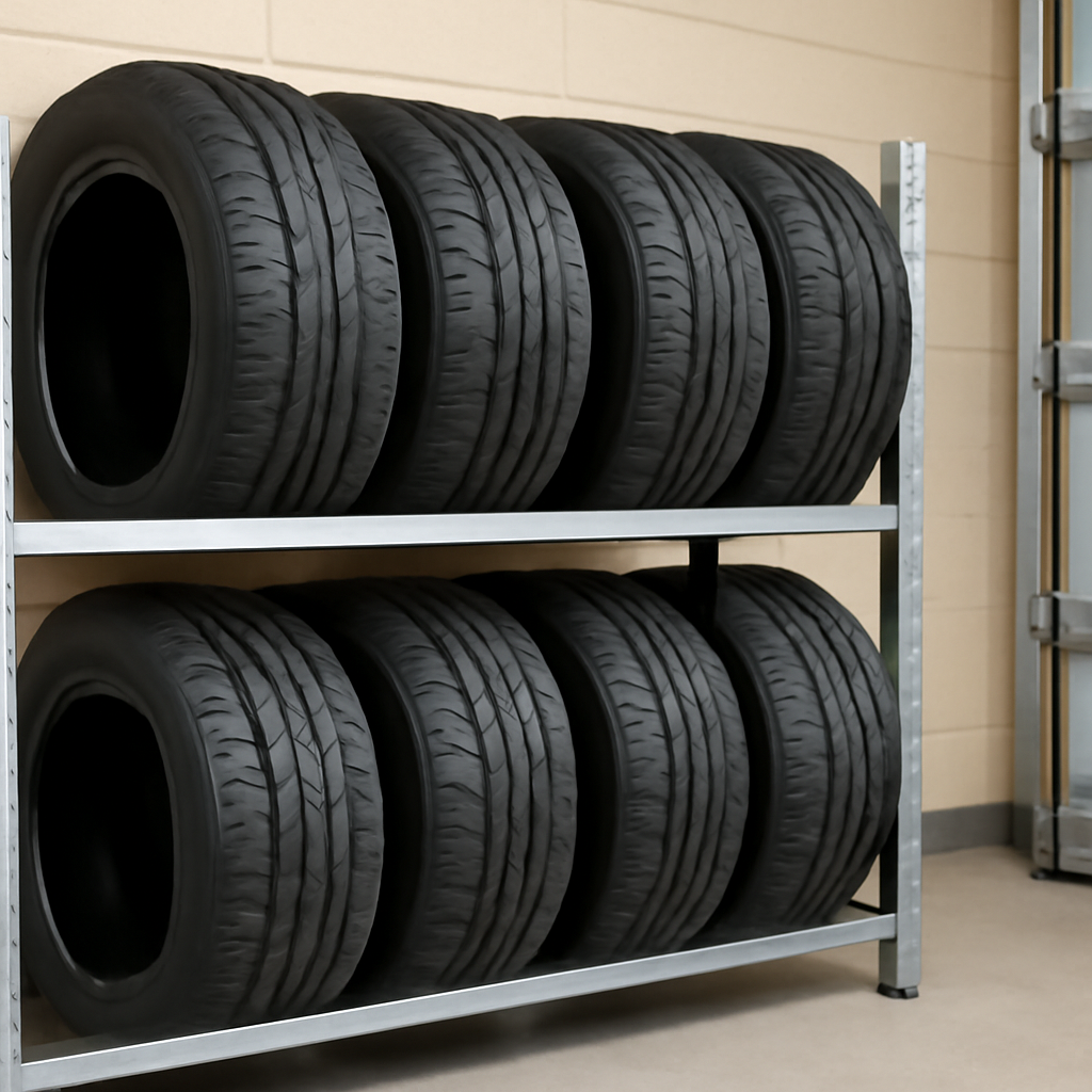 Минимизация пространства и удобство хранения: выбор и установка стеллажей для шин в гараже