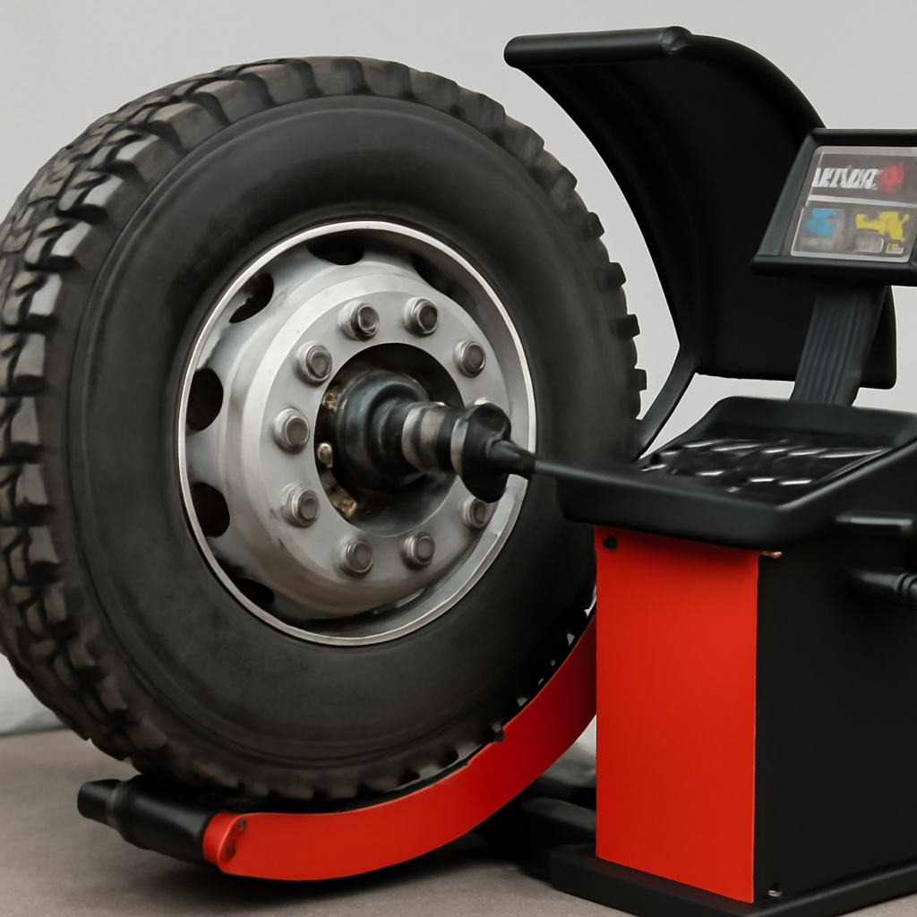 Стенд для балансировки колес грузовых автомобилей: как выбрать лучший станок для точной и эффективной балансировки