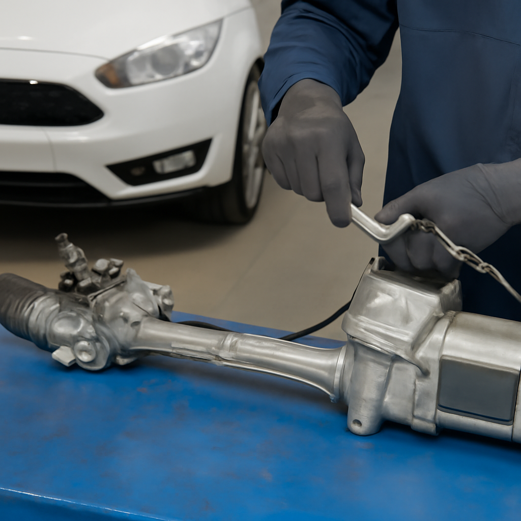 Ремонт рулевой рейки Форда Фокус 3 ЭУР и электропривода: все о восстановлении и ремонте рулевых реек любым способом