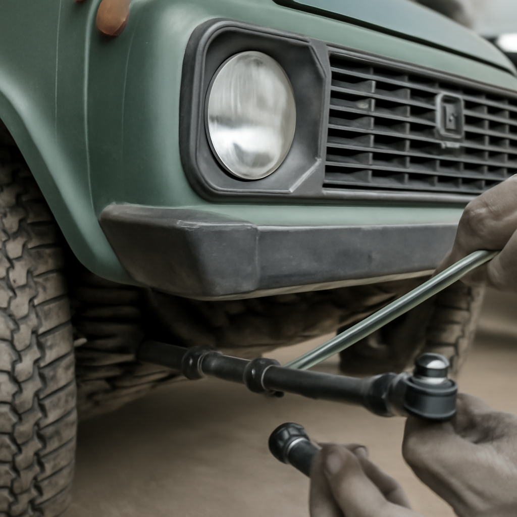 Полное руководство по замене рулевых наконечников Нива 21214 и 2121 своими руками для безопасной и эффективной эксплуатации