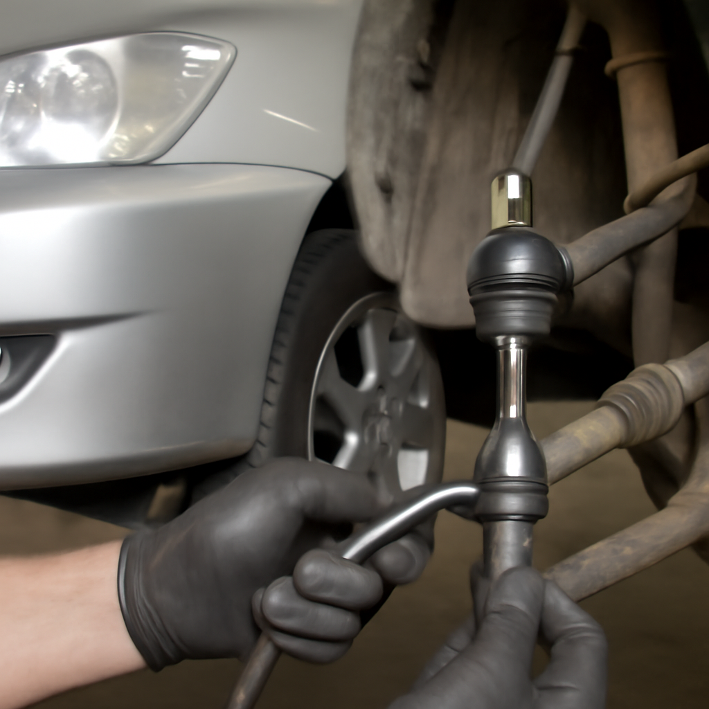 Как правильно заменить рулевые наконечники на Mitsubishi Lancer 9 с двигателем 1.6 для надежной управляемости
