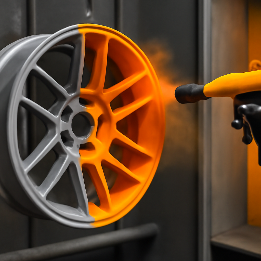Покраска автомобильных дисков порошковой краской: преимущества, технология и советы по качественному нанесению