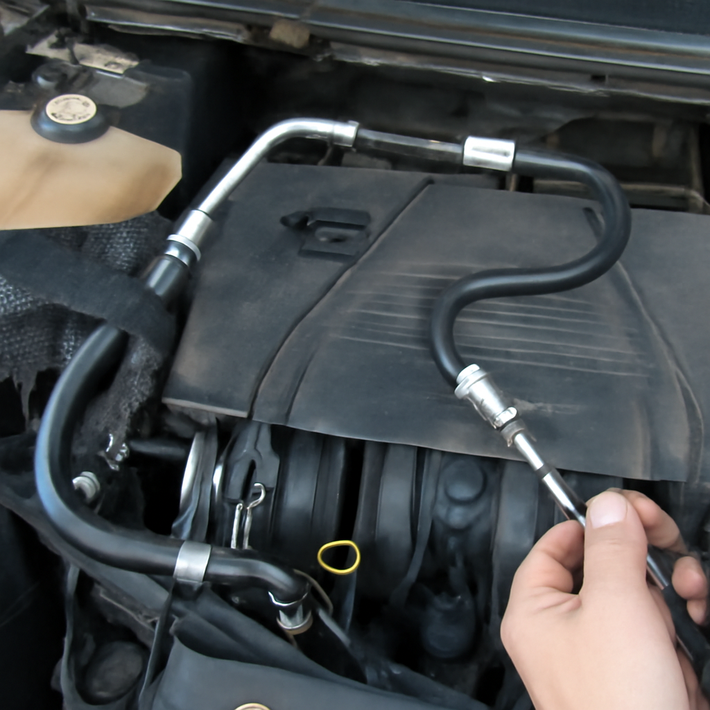 Как правильно произвести замену трубки гидроусилителя руля на Ford Focus 2 1.6 и что нужно учитывать для профилактики и безопасной эксплуатации