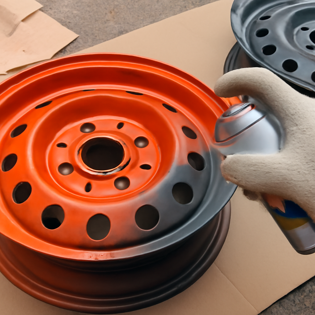 Как покрасить штампованные и стальные диски своими руками: лучшие варианты и пошаговые советы