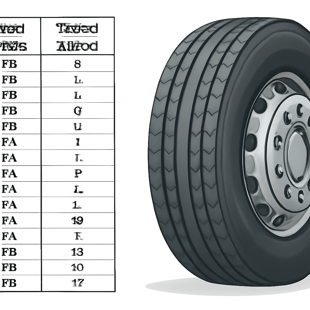 Полное руководство по индексам нагрузки и скорости грузовых шин: таблицы расшифровки и стандарты для выбора безопасных шин