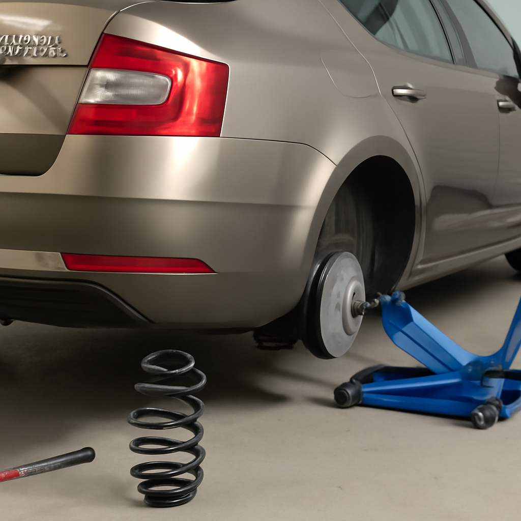 Замена задних пружин на Škoda Octavia A7: пошаговая инструкция и советы по ремонту