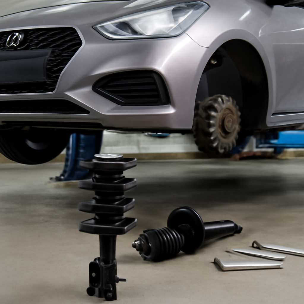 Замена передних стоек Hyundai Solaris: пошаговая инструкция и советы по ремонту