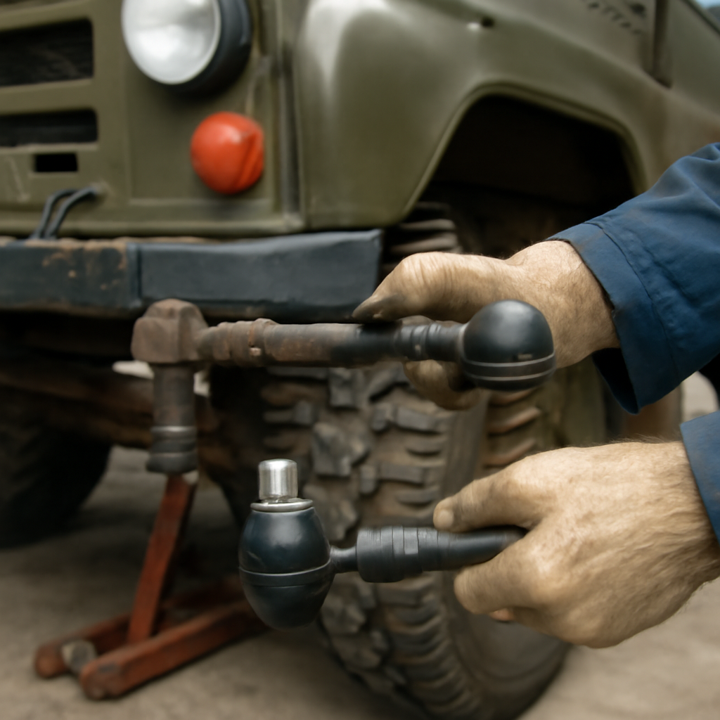 Как заменить рулевые наконечники на УАЗ 469 своими руками: пошаговая инструкция и советы