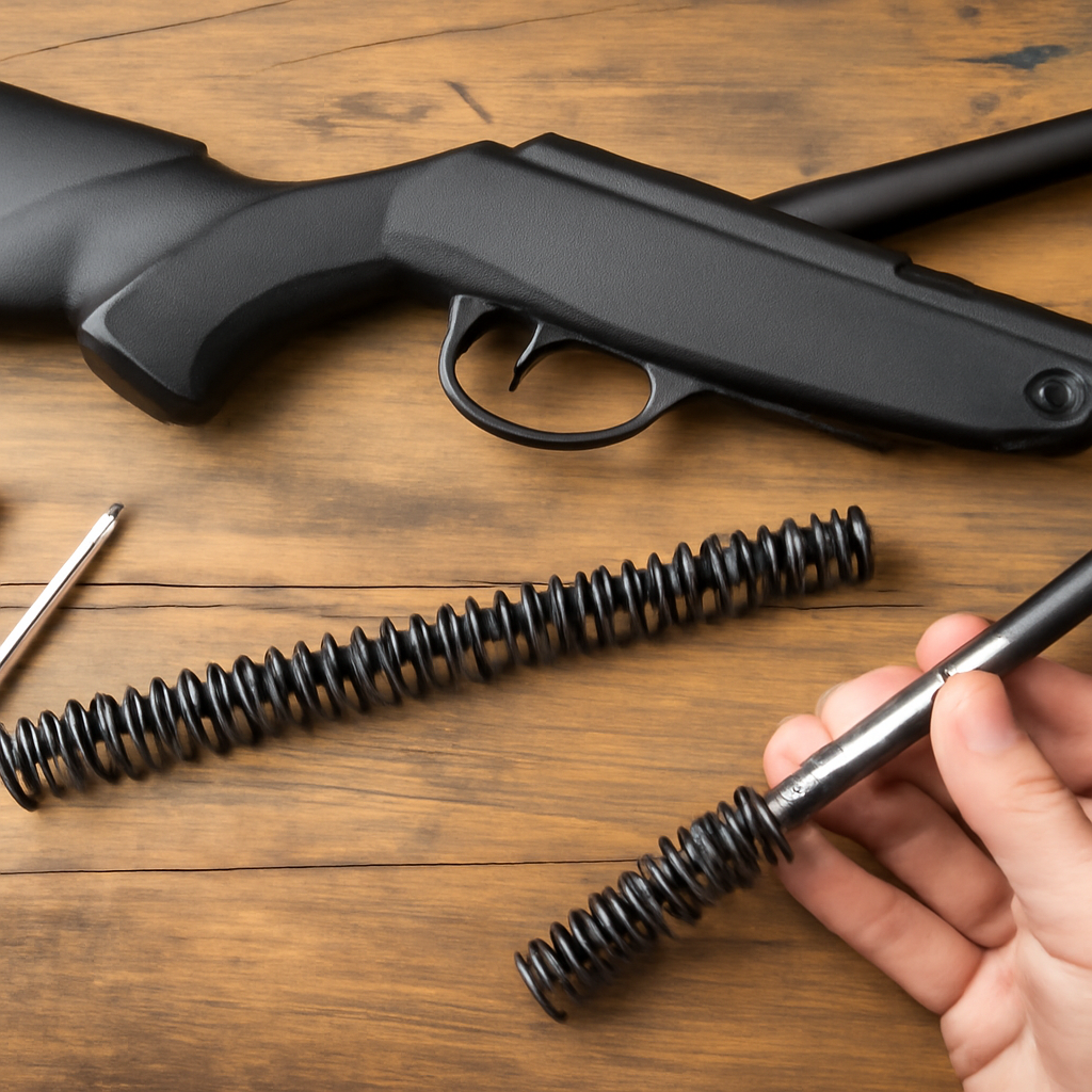 Полное руководство по замене пружины на пневматической винтовке МР 512: как установить усиленную пружину и ухаживать за МР 512 с 06